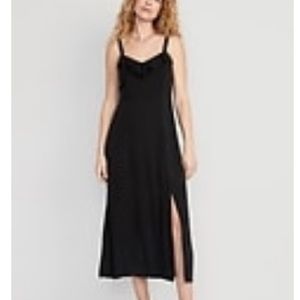 Old‎ Navy Fit & Flare Ruffle-trimmed Maxi Cami dress -new with tags